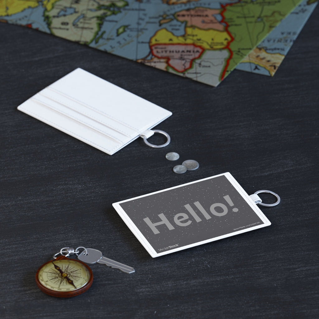 Saffiano Leather Card Holder