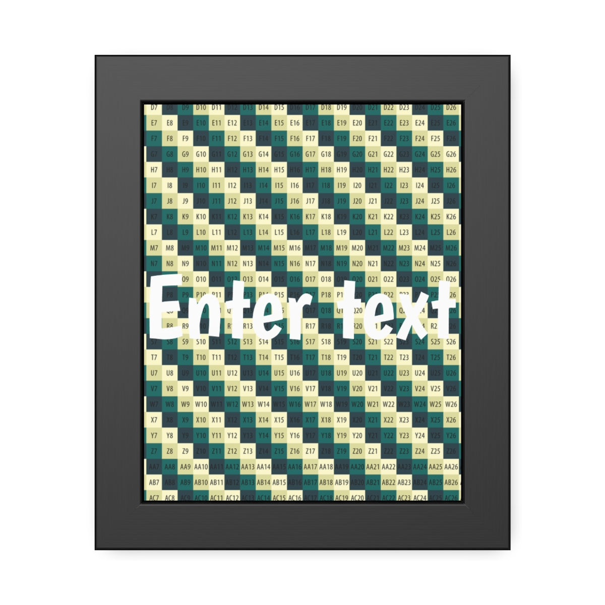 Framed Paper Posters