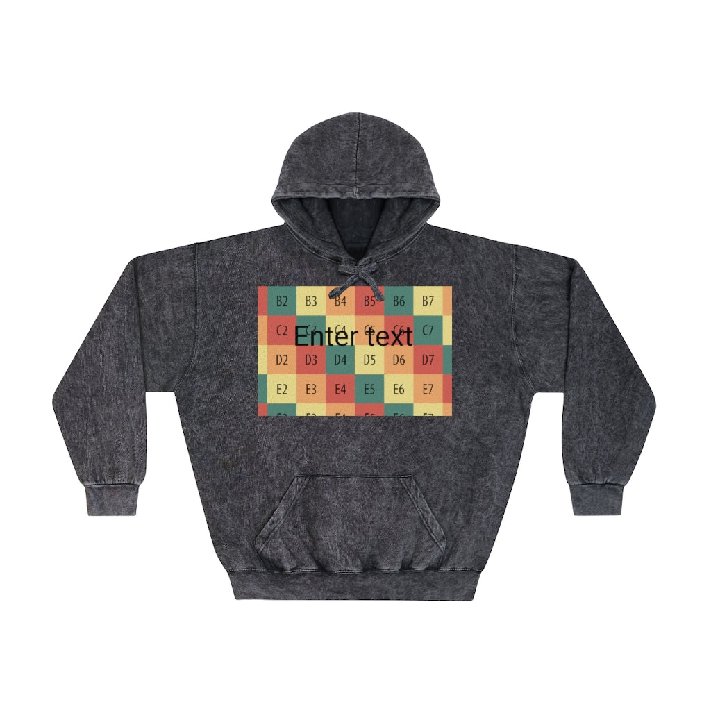 Unisex Mineral Wash Hoodie