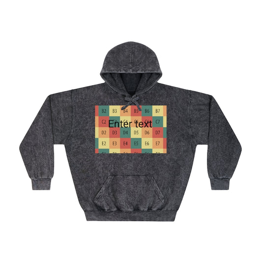 Unisex Mineral Wash Hoodie