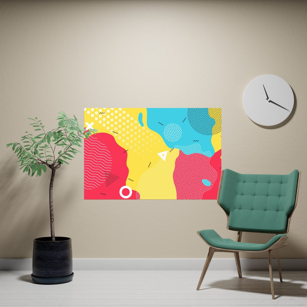 Vertical and Horizontal Matte Posters