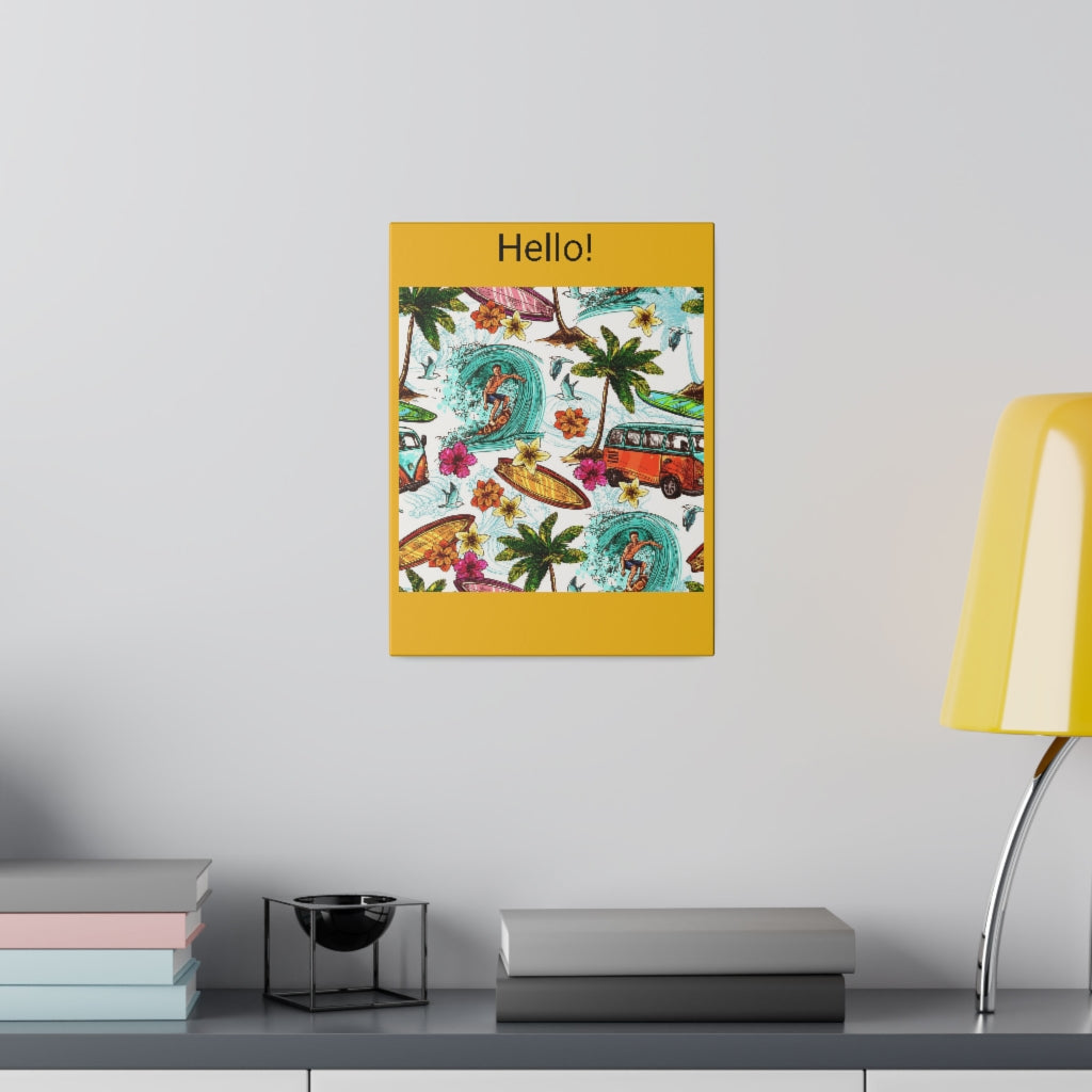 Matte Canvas, Stretched