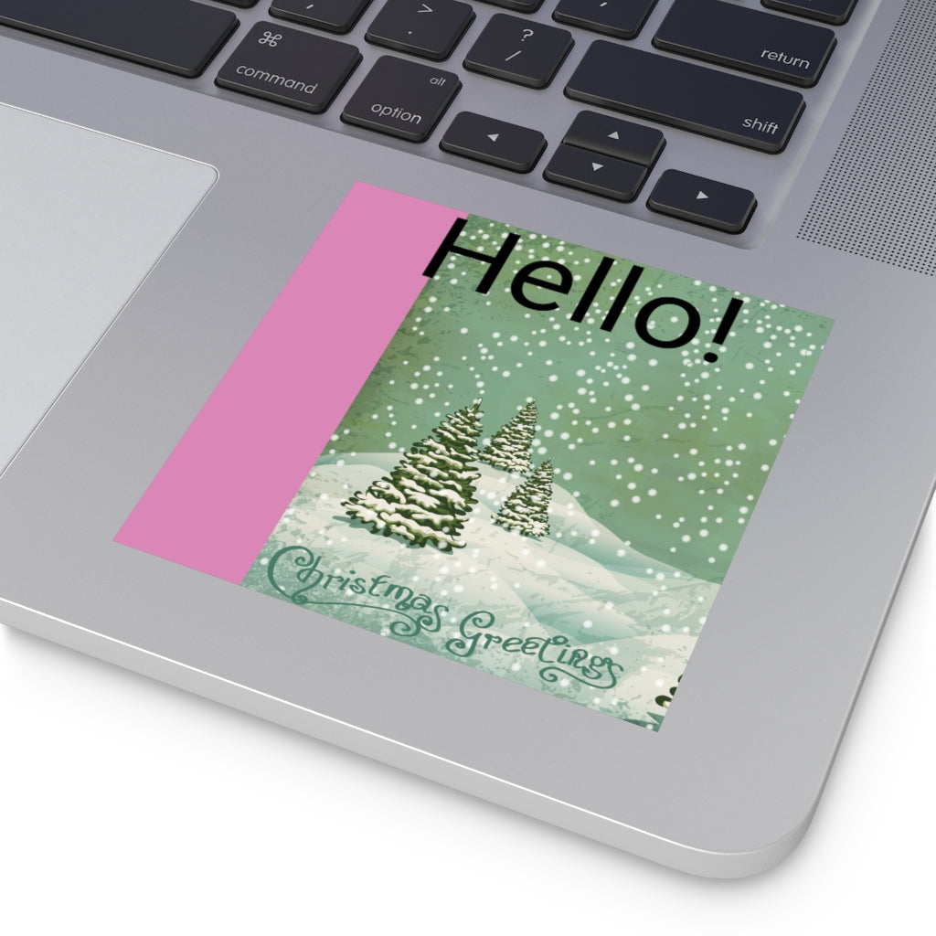 Laminate Stickers, Square