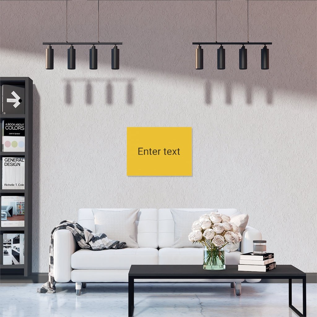 Satin Canvas Stretched