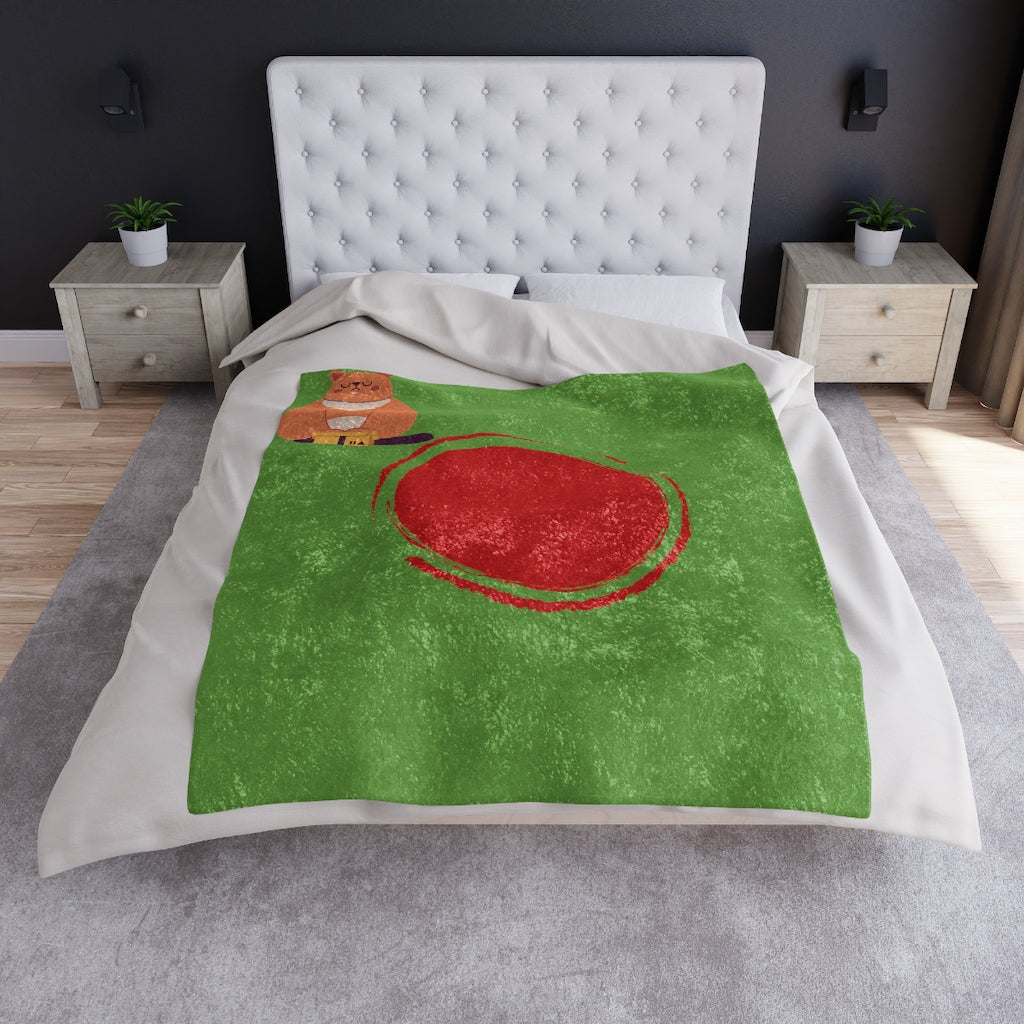 Crushed Velvet Blanket