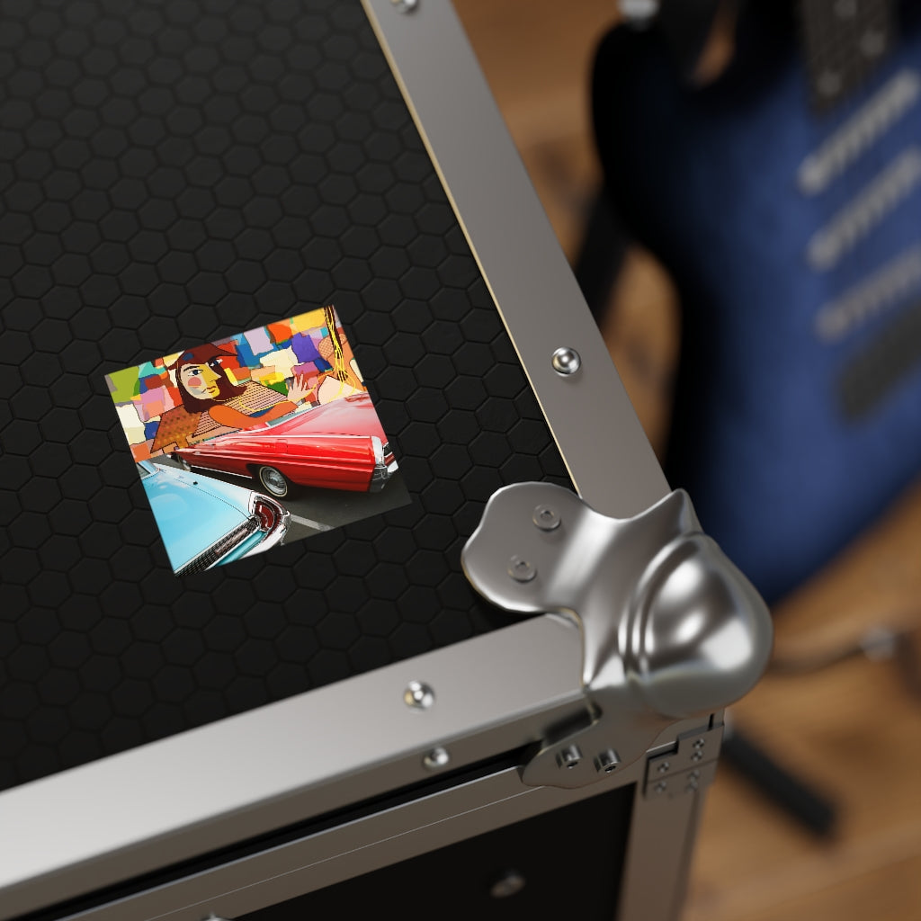 Laminate Stickers, Square