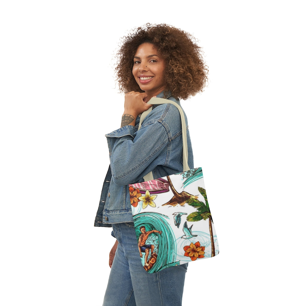 Polyester Canvas Tote Bag