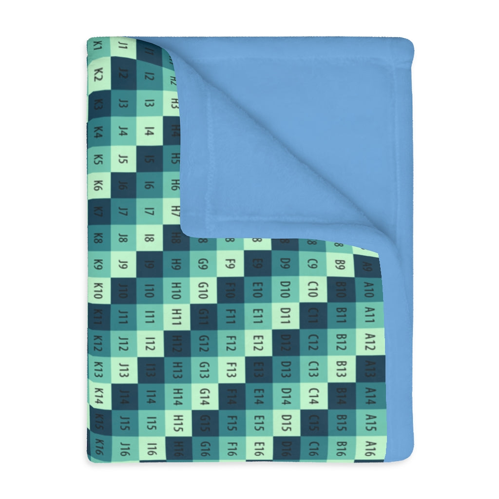 Velveteen Minky Blanket (Two-sided print)