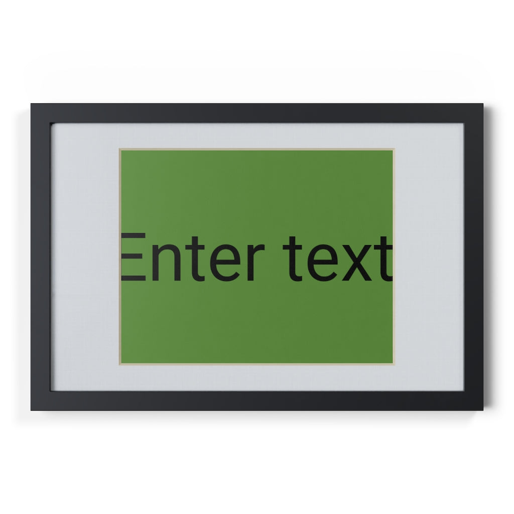 Framed Prints, Black