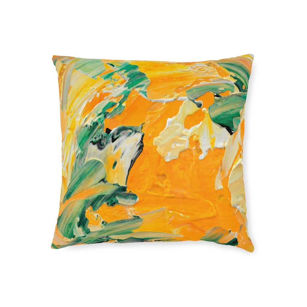 Square Pillow - Pink Back