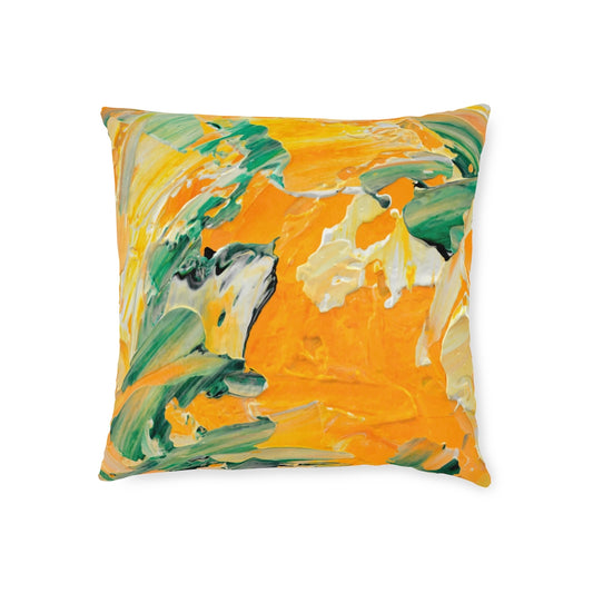 Square Pillow - Pink Back