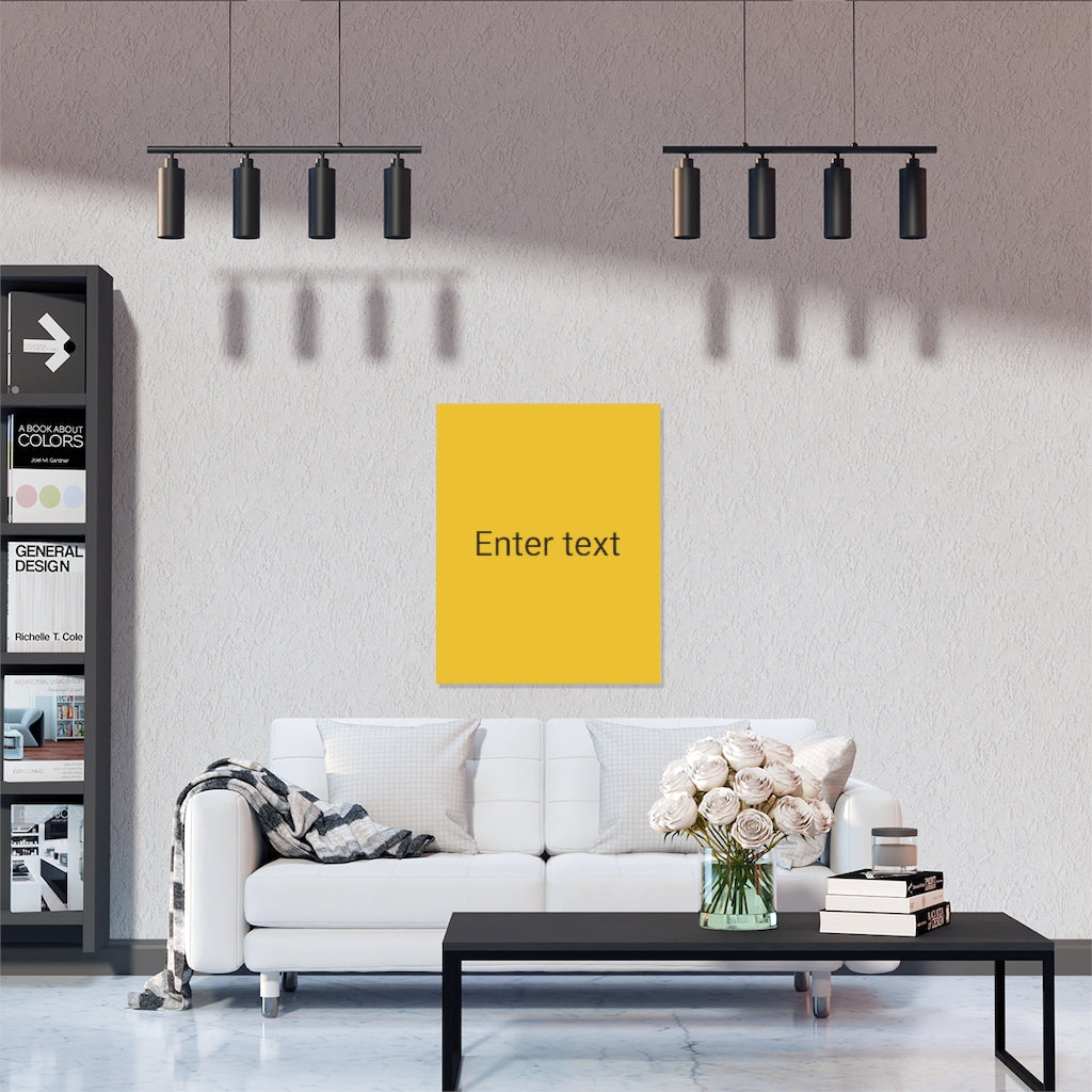 Satin Canvas Stretched