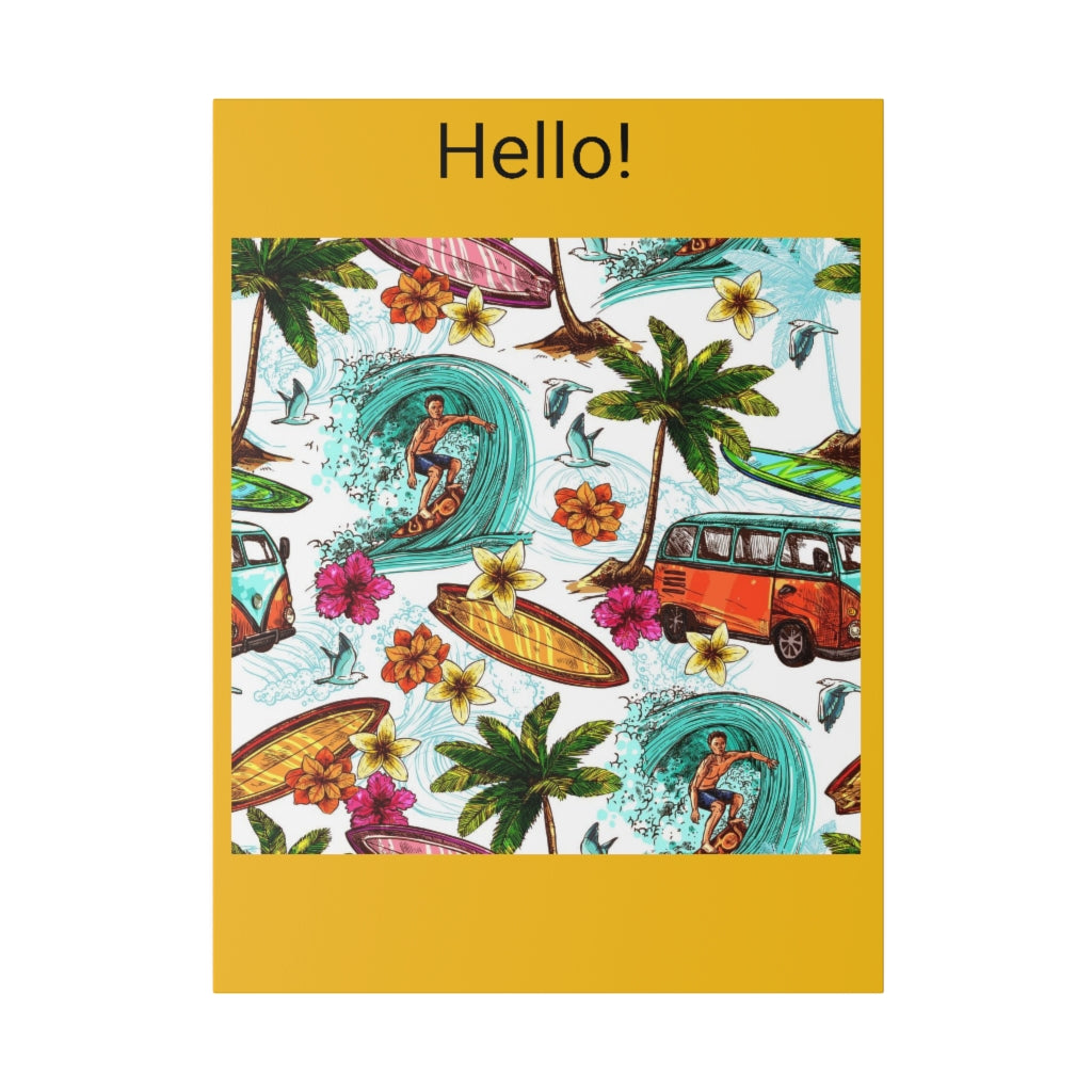 Matte Canvas, Stretched