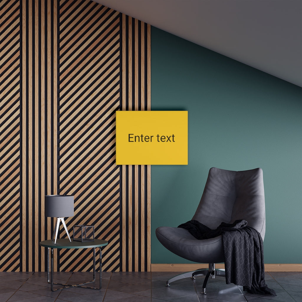 Satin Canvas Stretched