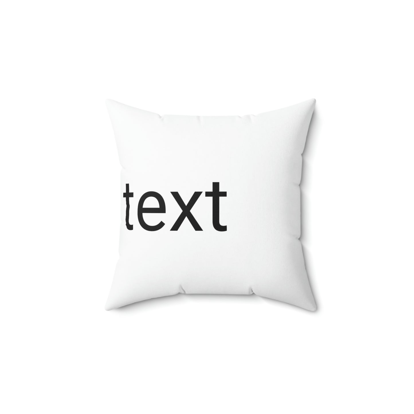 Faux Suede Square Pillow