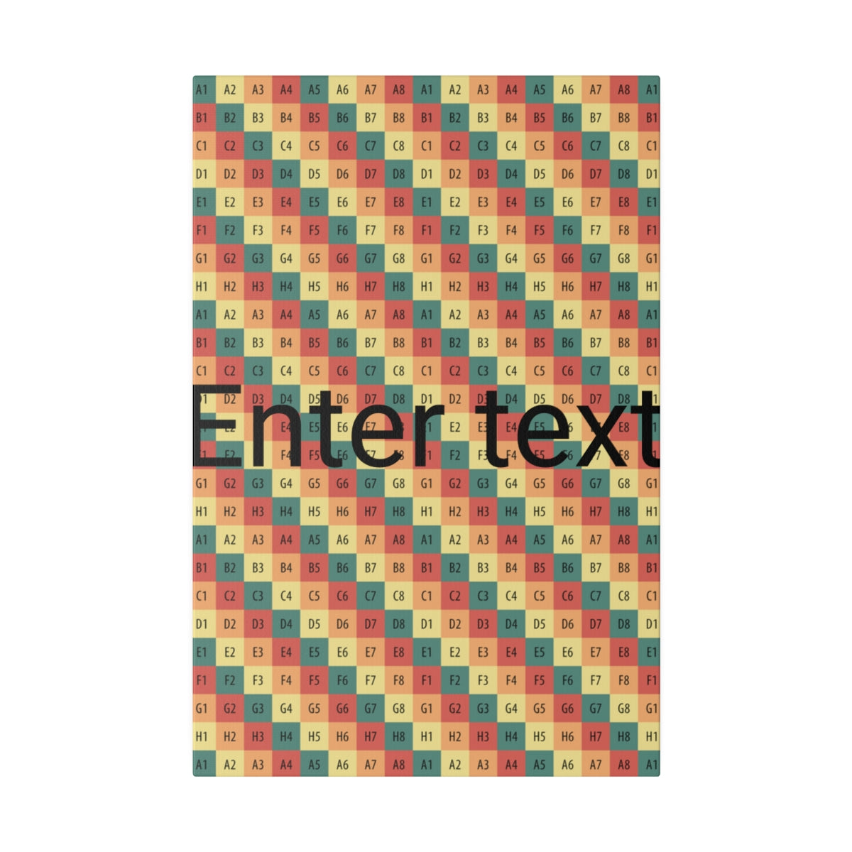 Matte Canvas, Stretched, 0.75"