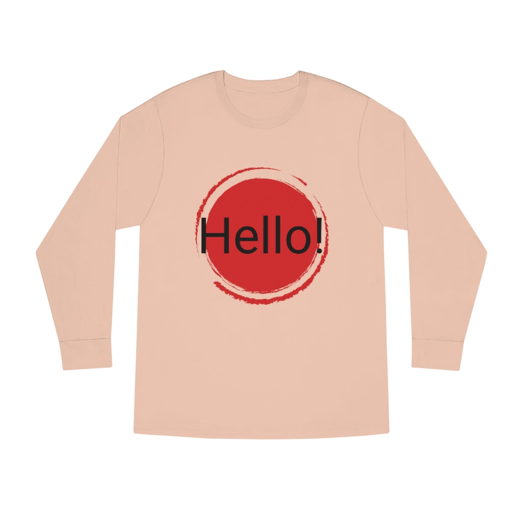 Unisex Long Sleeve Crewneck Tee