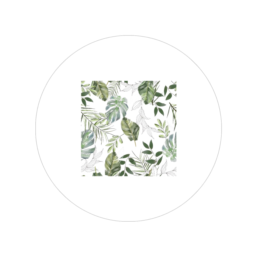 Transparent Outdoor Stickers, Round