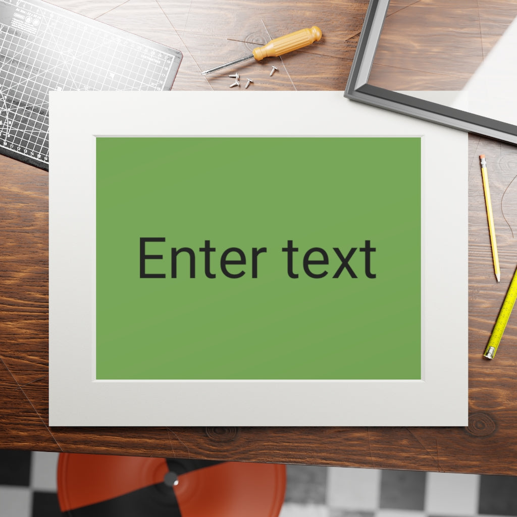 Fine Art Prints (Passepartout Paper Frame)