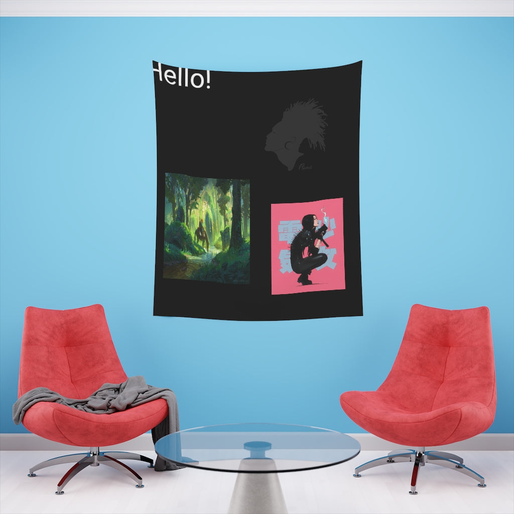 Printed Wall Tapestry