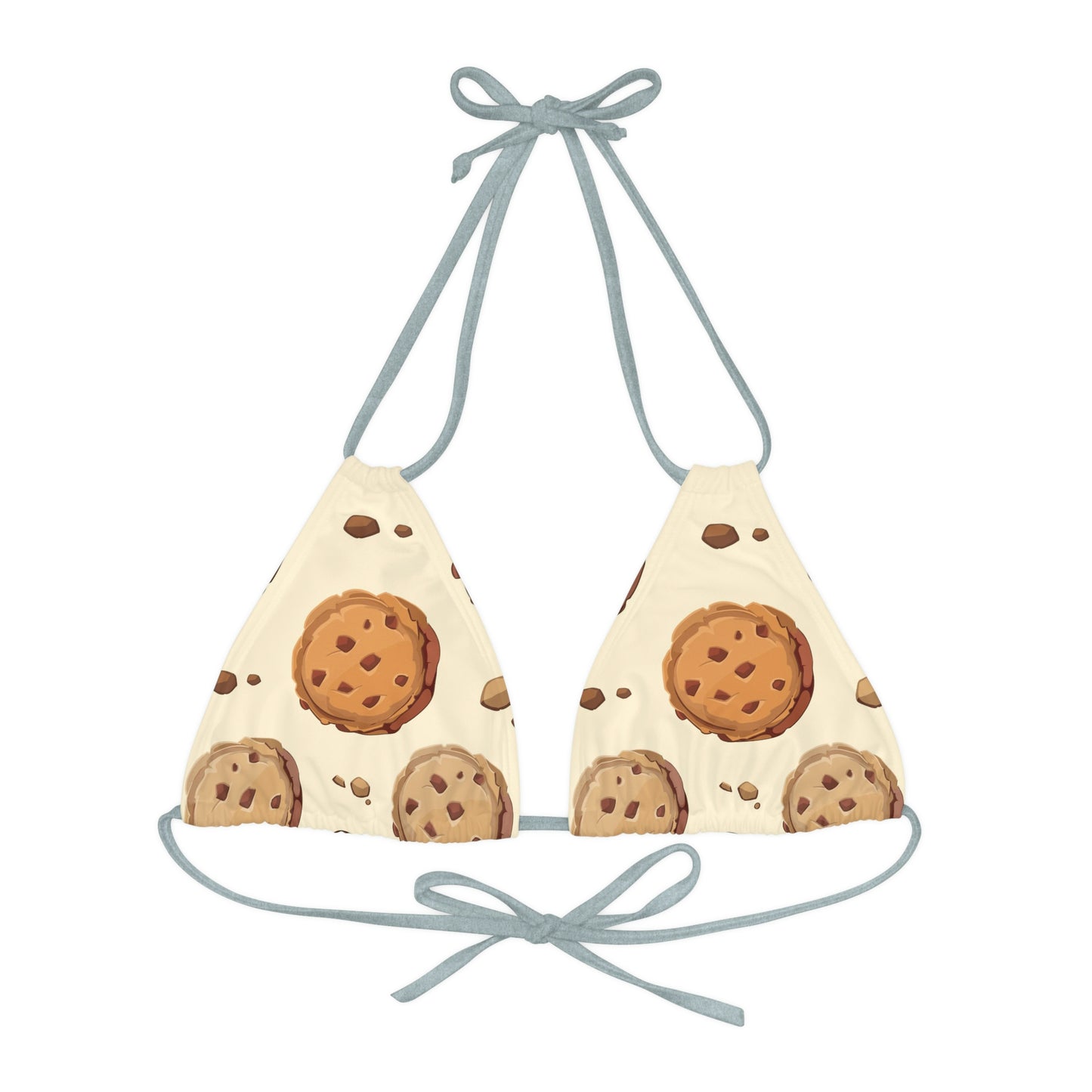 Strappy Triangle Bikini Top