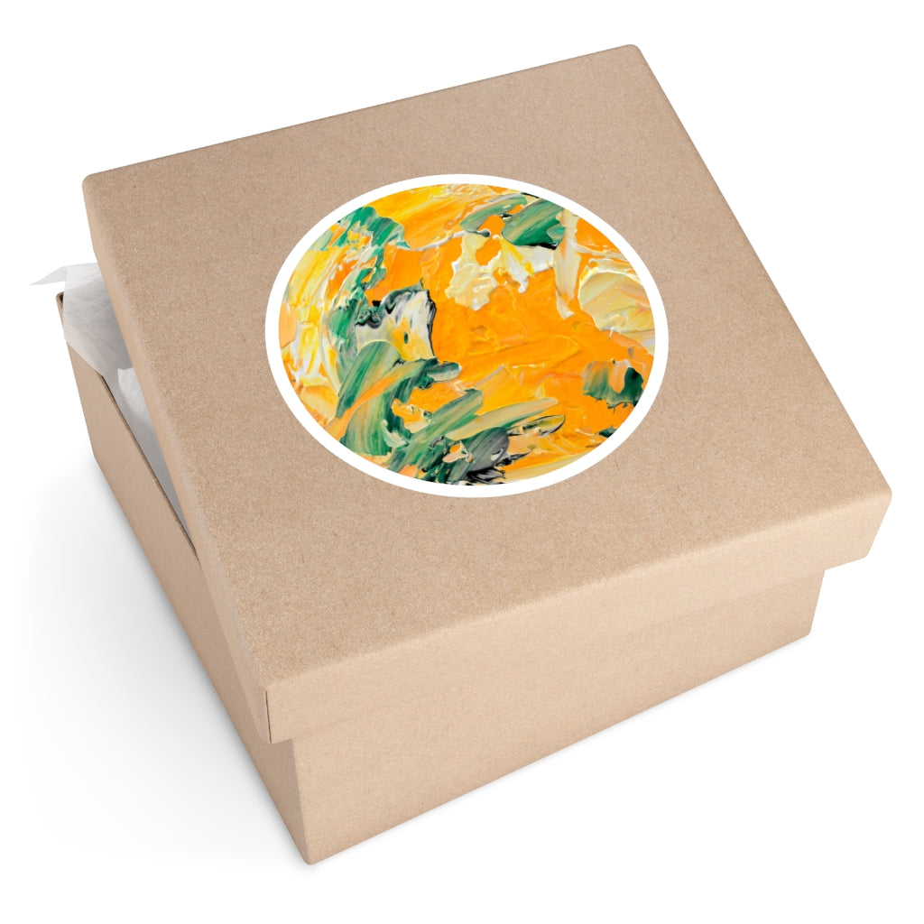 Round Stickers, Indoor/Outdoor