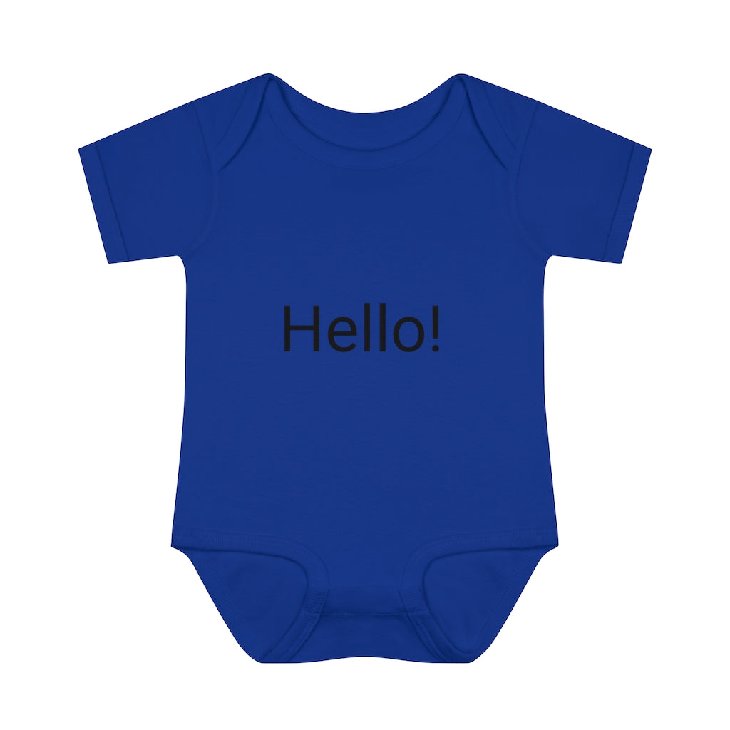 Infant Baby Rib Bodysuit