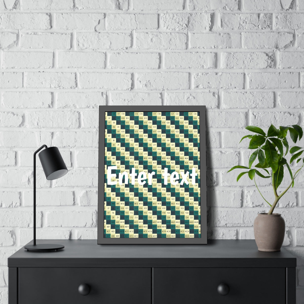 Framed Paper Posters