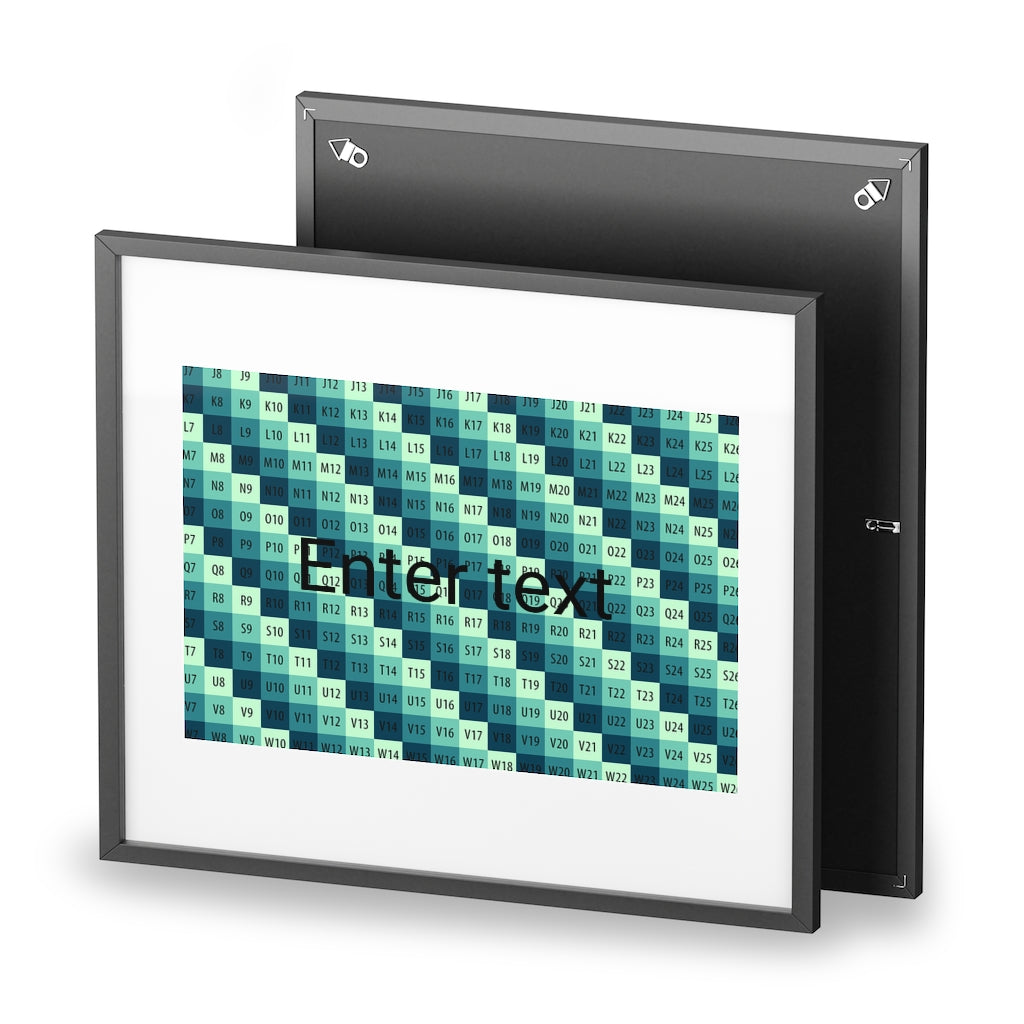 Framed Poster, Matte