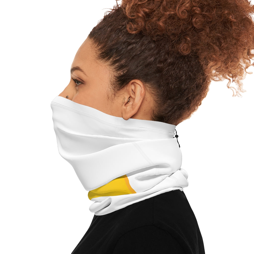Winter Neck Gaiter With Drawstring