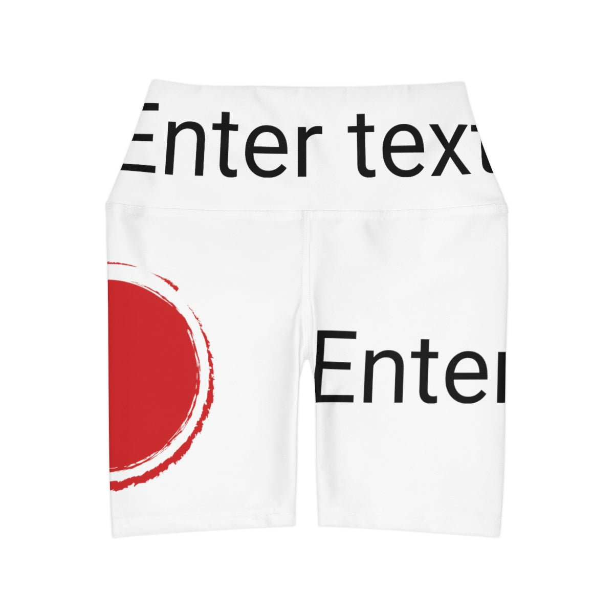 High Waisted Yoga Shorts