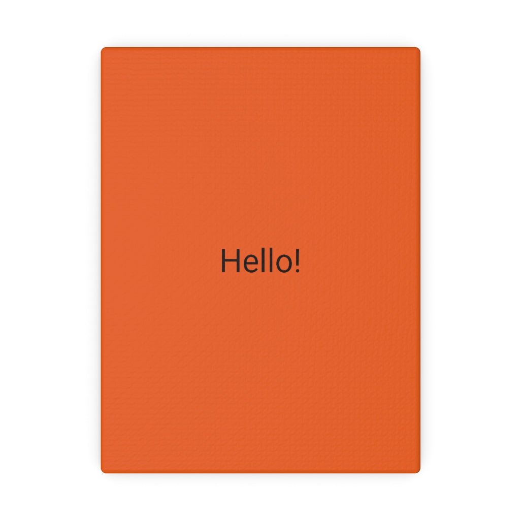 Matte Canvas, Stretched