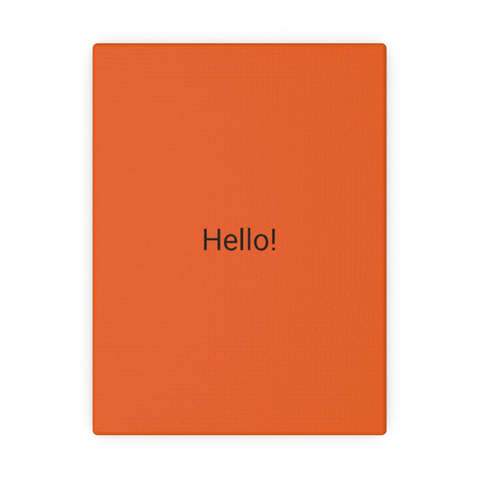 Matte Canvas, Stretched