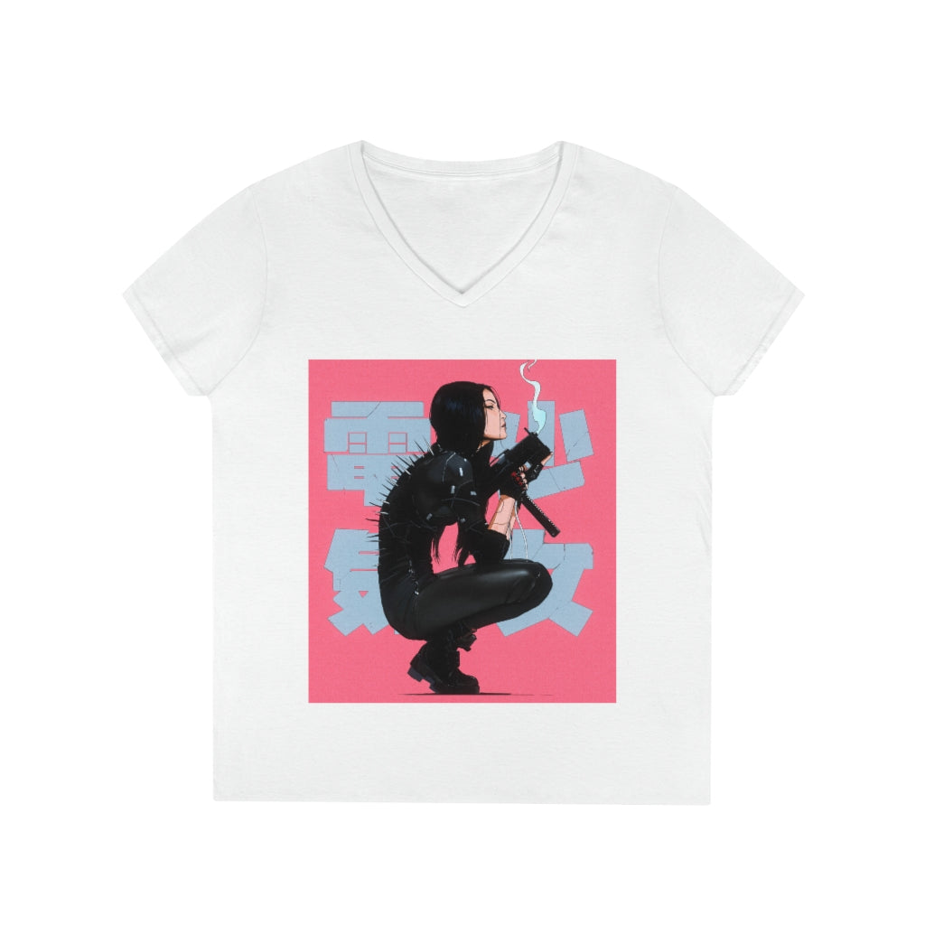 Ladies' V-Neck T-Shirt