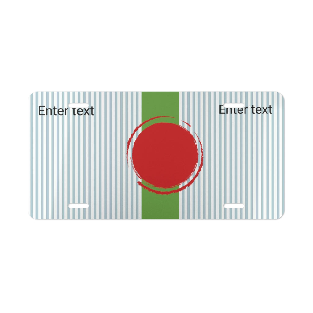 Aluminum License Plate