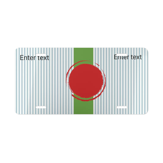 Aluminum License Plate