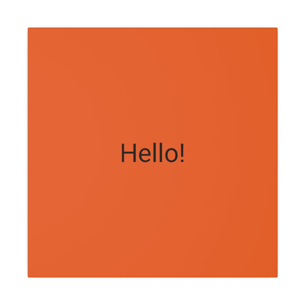 Matte Canvas, Stretched