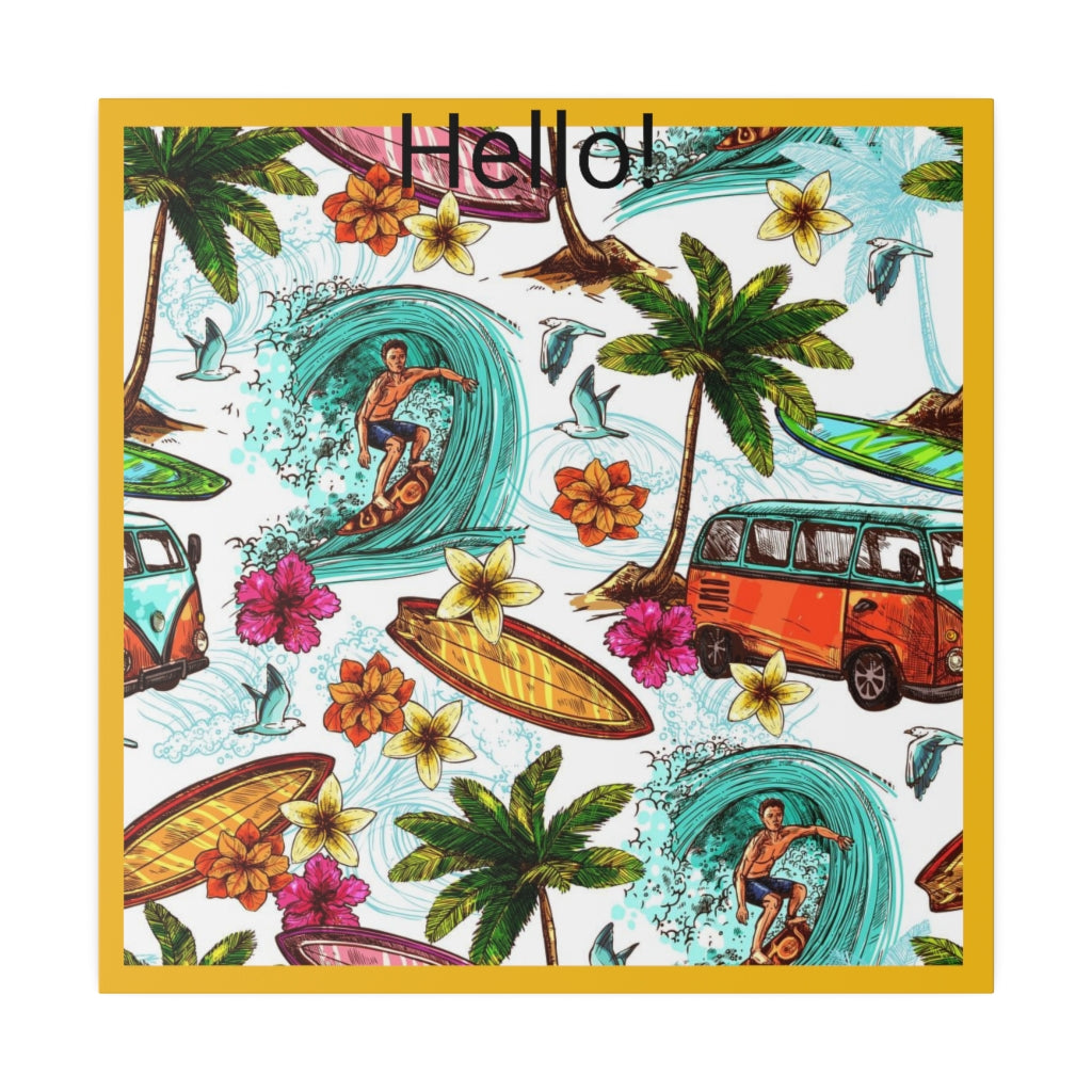 Matte Canvas, Stretched