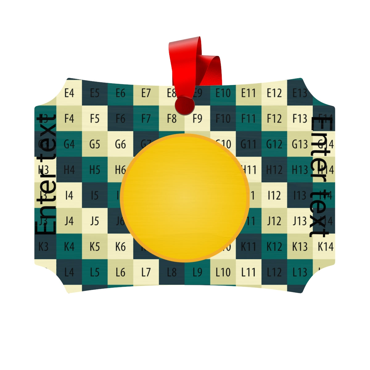 Plywood Ornaments (Round, Berlin)