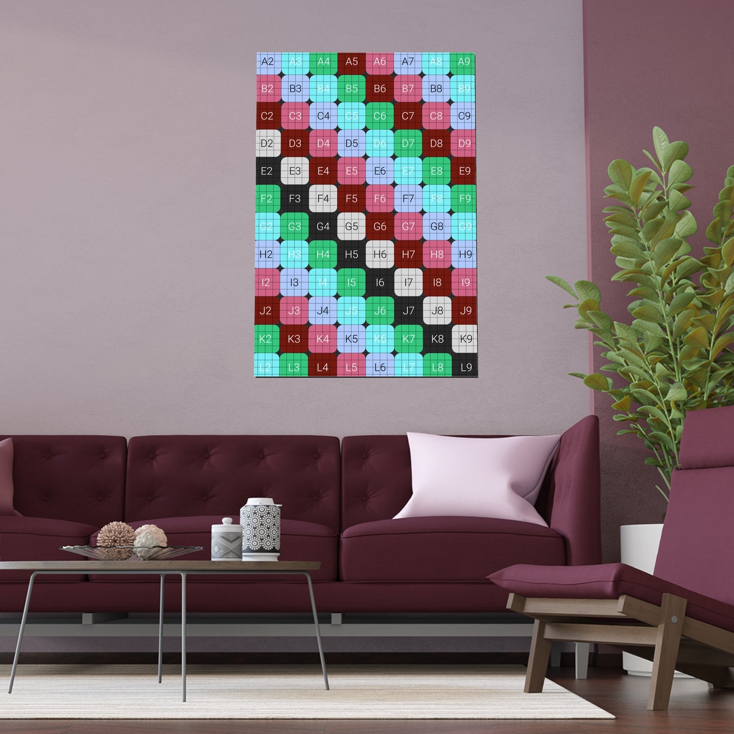 Indoor and Outdoor Silk Posters