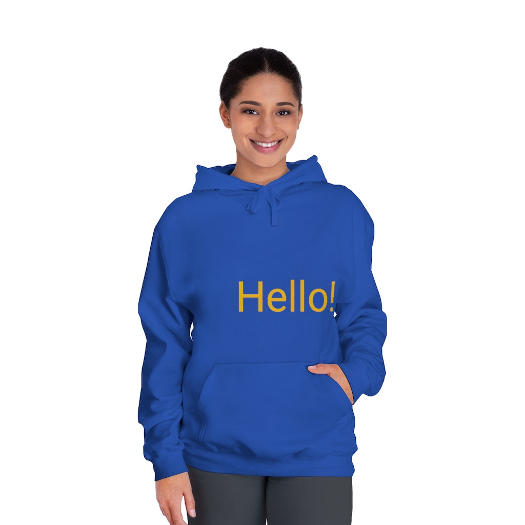 Unisex Fleece Pullover Hoodie