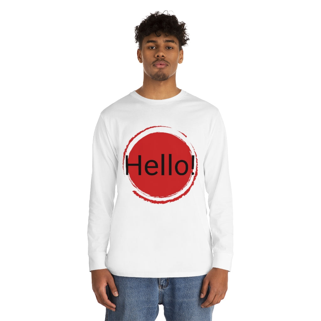 Unisex Long Sleeve Crewneck Tee