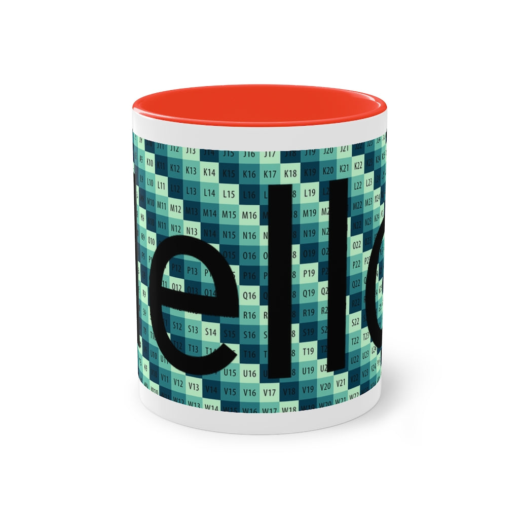 Two-Tone Coffee Mug, 11oz