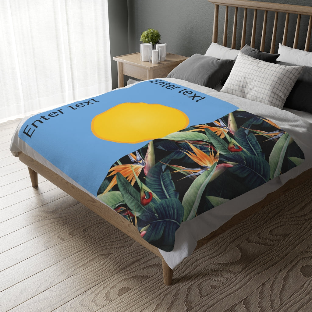 Velveteen Photo Blanket