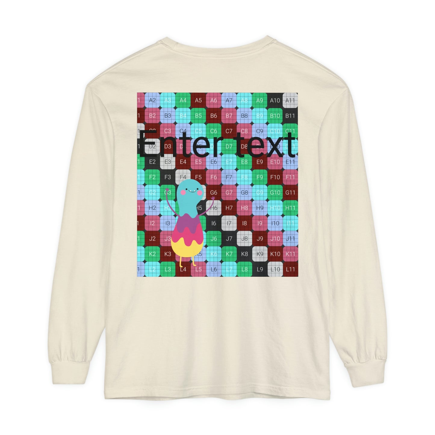 Unisex Garment-dyed Long Sleeve T-Shirt