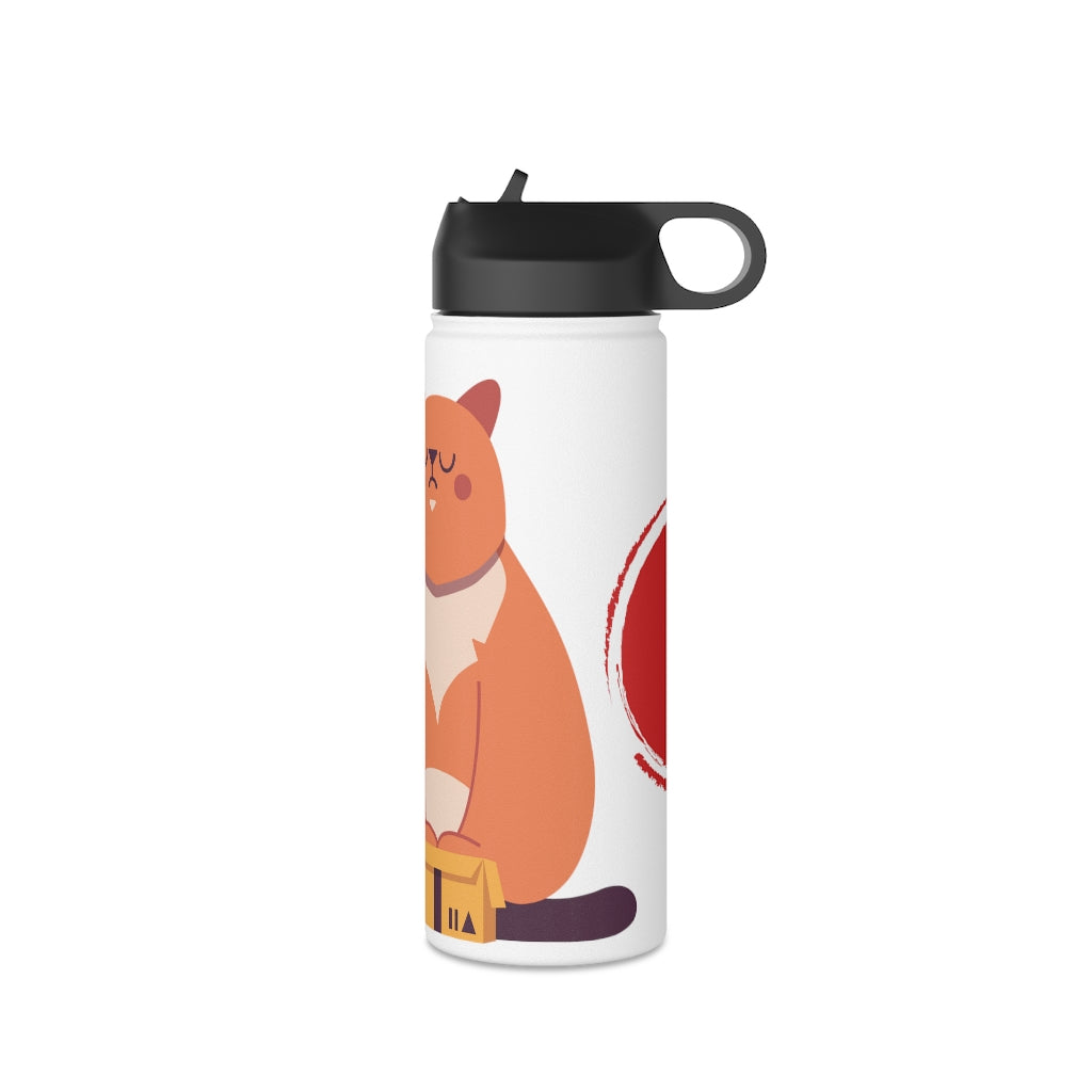 Stainless Steel Water Bottle, Standard Lid