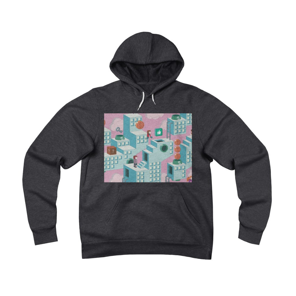 Unisex Sponge Fleece Pullover Hoodie