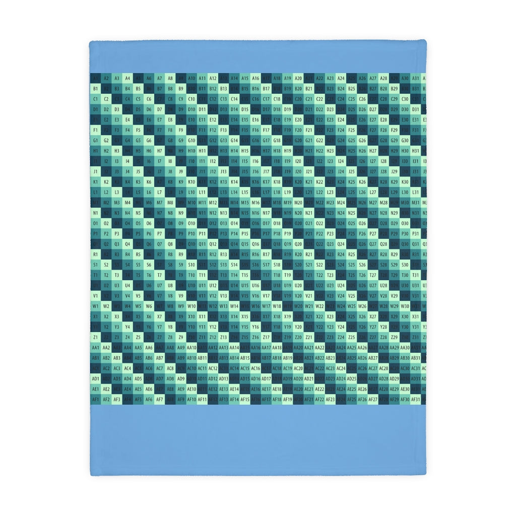 Velveteen Minky Blanket (Two-sided print)