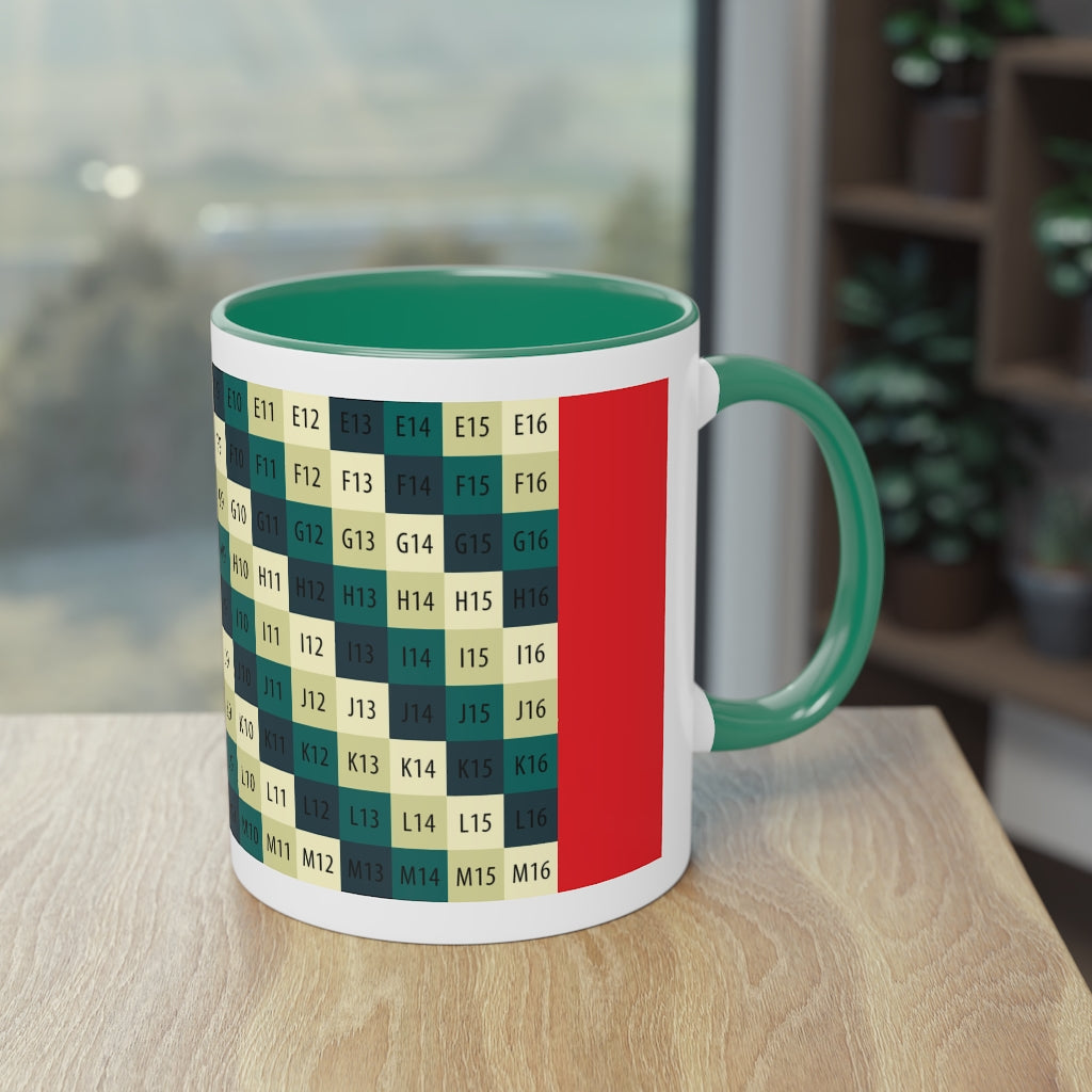 Two-Tone Coffee Mug, 11oz