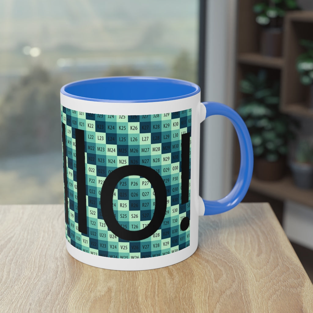 Two-Tone Coffee Mug, 11oz